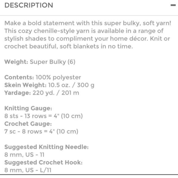 ✨✨ 3 Skeins Bernat Blanket Yarn 🧶 Pale Gray ✨✨ - Picture 4 of 5